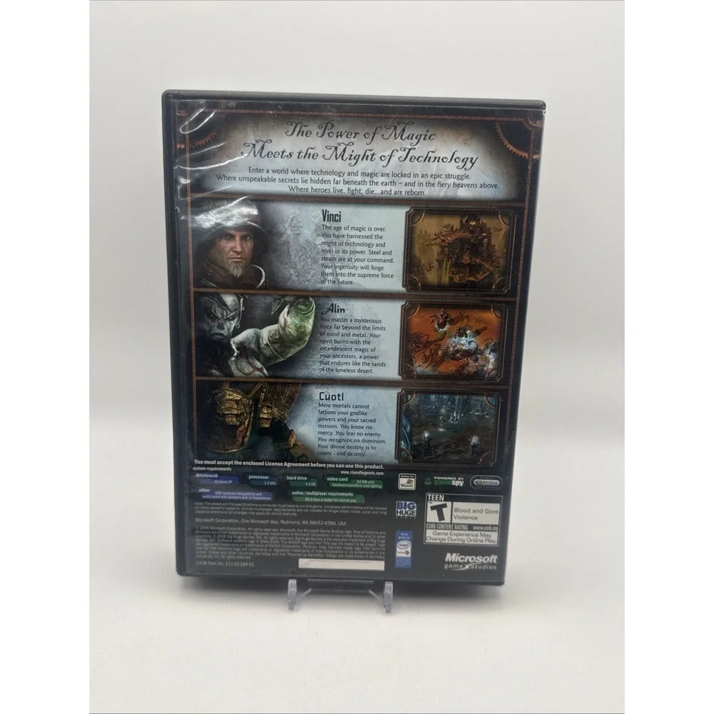 Rise of Nations Gold Edition Thornes & Patriots + Rise of Legends (PC DVD-ROM)